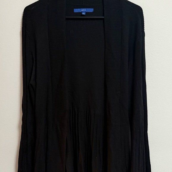 Apt. 9 Elegant Black Women's Cardigan - Picture 1 of 6